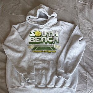 Urban outfitters south beach hoodie tennis open 88